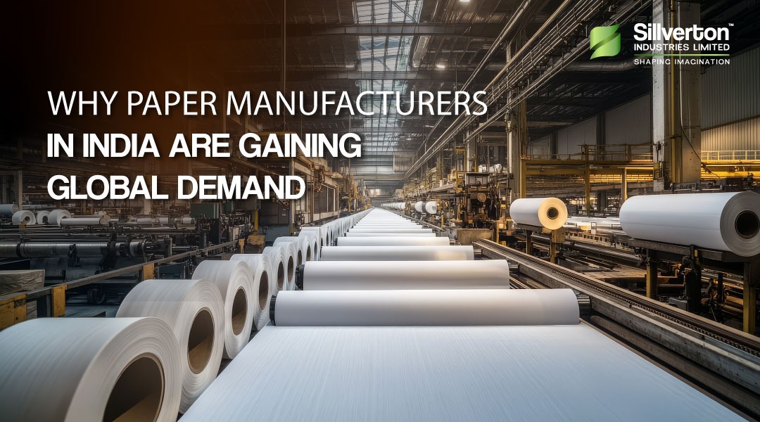 Paper manufacturers in India producing sustainable packaging and printing paper for global markets