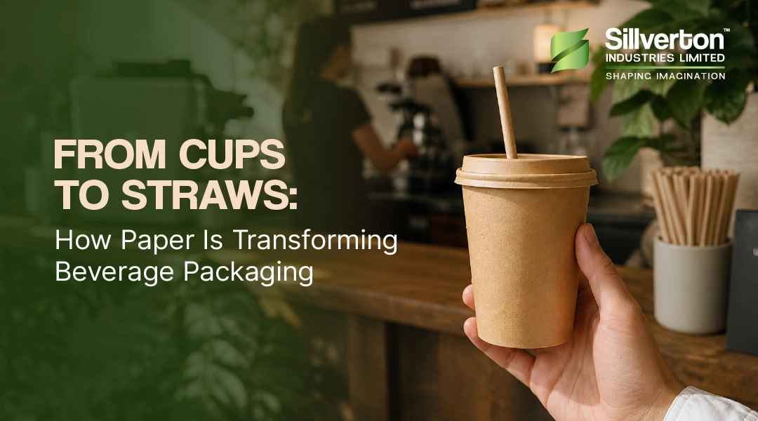  Paper cups and paper straws made using liquid packaging paper for modern beverage packaging solutions