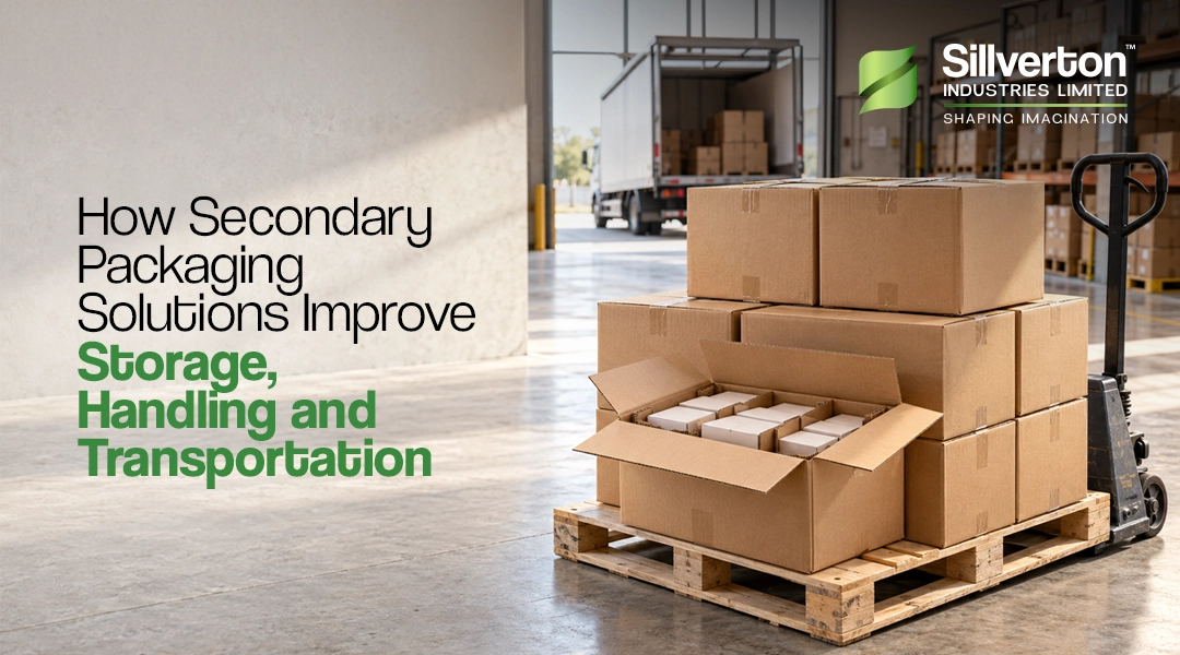 Secondary packaging solutions for storage, handling and transportation 