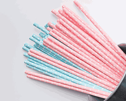 Silver Straw Paper